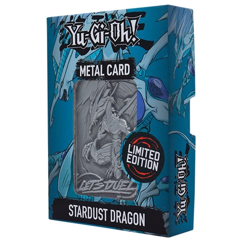 Yu-Gi-Oh! - Stardust Dragon - Limited Edition Metal Card Collectible